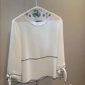 Zara basic blouse